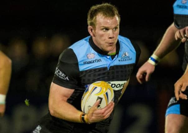 Glasgow's Chris Fusaro is set to play a key role against Connacht. Picture: SNS