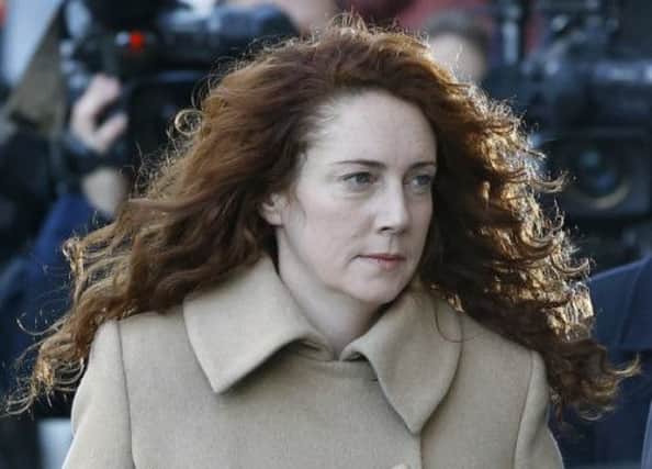 The court heard extracts from a heartfelt letter sent by Brooks to her then deputy editor Coulson in February 2004. Picture: AP