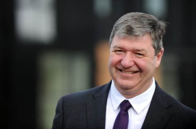 Alistair Carmichael off on wrong track with Keith Brown. Picture: Jane Barlow
