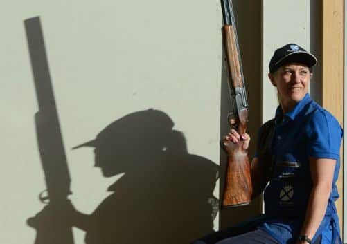 Clay pigeon shooter Shona Marshall is one of the latest batch of athletes named in the Glasgow 2014 team. Picture: Neil Hanna