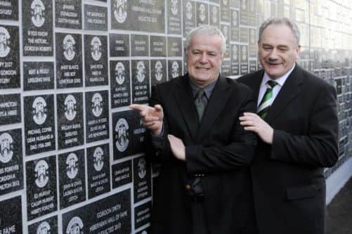 Rod Petrie, right, has had mixed fortune with managers. Picture: Greg Macvean