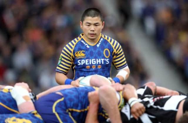 Fumiaka Tanaka is the smallest player in Super Rugby's history and the first  but no longer only  Japanese. Picture: Getty