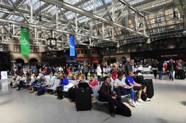 Glasgow Central Station has a strange effect on politicians. Picture: TSPL