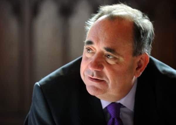Alex Salmond is too smart to suggest that Scottish unionists are only 'supposed Scots'. Picture: Jane Barlow