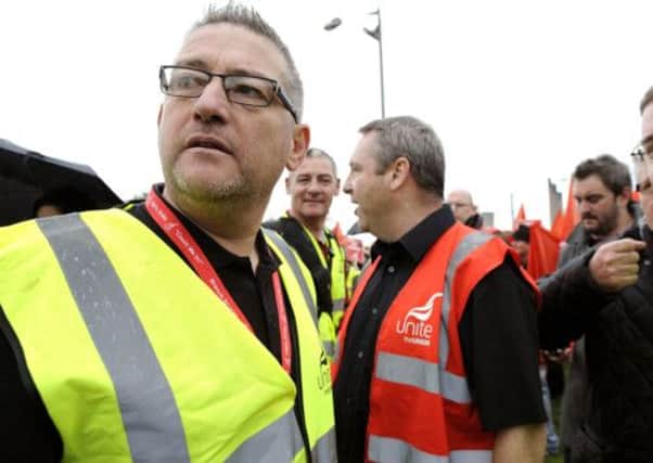 Stephen Deans, left, is set to quit his post as Falkirk Labour Party chair. Picture: Michael Gillen