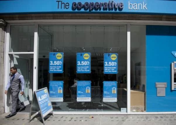 Co-op Bank is set to axe more than 10 per cent of its workforce. Picture: AFP