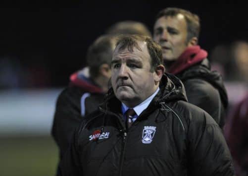 Gala boss George Graham hailed his side's character but added it hadn't been a 'pretty match'. Picture: Robert Perry