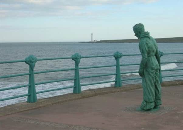Lamb's Minesweeper statue at Montrose. Picture: Complimentary