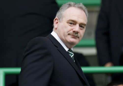 Rod Petrie remained tight-lipped over rumours linking Terry Butcher with the Hibs job. Picture: SNS
