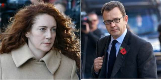 Rebecca Brooks and Andy Coulson are on trial for hacking and paying public officials. Picture: PA