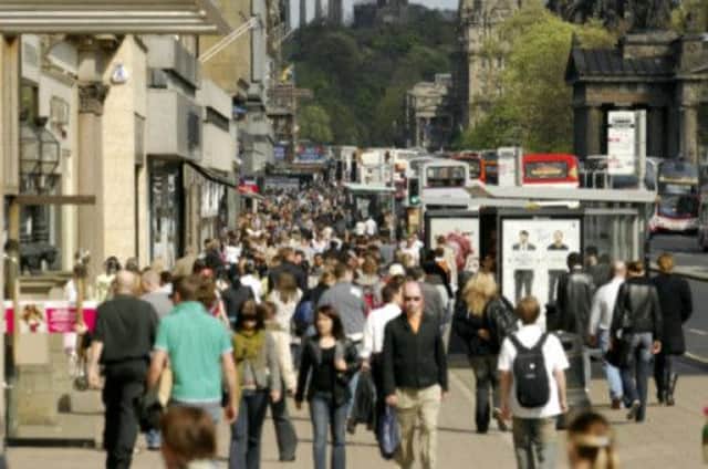 Separate data released today does hint at a pre-Christmas lull on the high street. Picture: TSPL