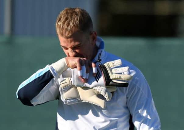 Manchester City and England goalkeeper Joe Hart paid the price for a series of blunders. Picture: Getty