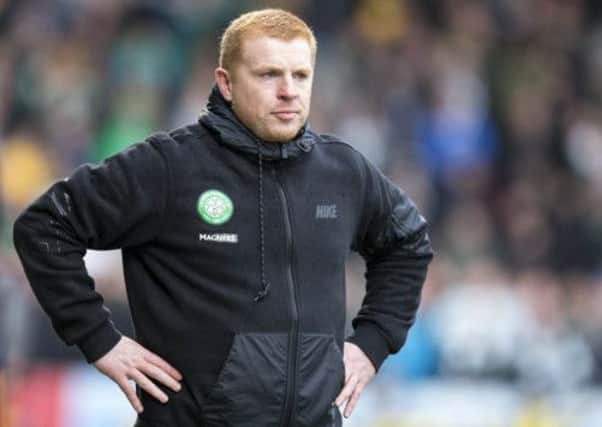 Neil Lennon has called on Celtic to be positive when they take on Ajax on Wednesday. Picture: PA
