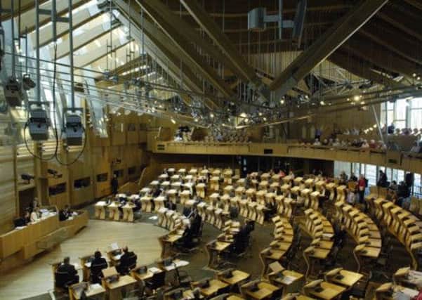 MSPs: Set to hear research into effects of UK welfare reforms. Picture: Neil Hanna