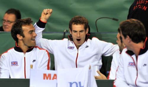 Andy Murray has enjoyed his involvement with Britain in the Davis Cup and is set to play in San Diego next year. Picture: Jane Barlow