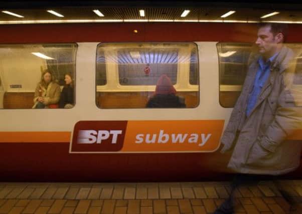 The Glasgow Subway, which celebrates its 117th birthday next month. Picture: Comp
