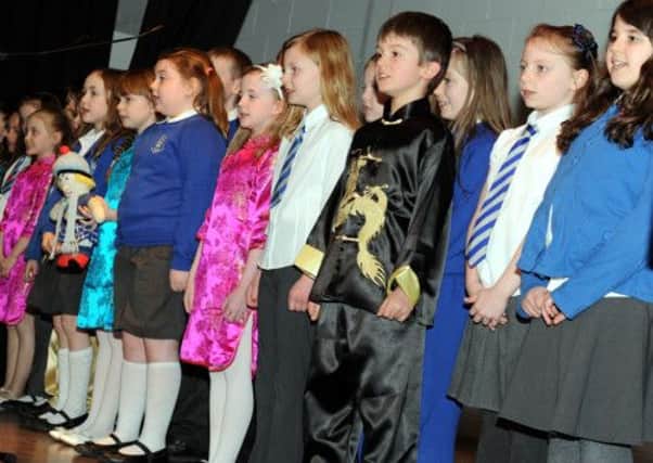 The Bo'ness Academy Confucius Hub launch in March of this year. Picture: Gordon McBrearty/TSPL