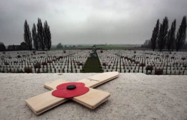 The cemeteries of France and Flanders are a permanent reminder of the many thousands who gave their lives. Picture: Matt Cardy/Getty Images