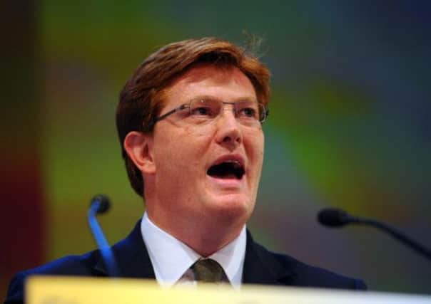 Danny Alexander said that the only way for Scots to keep the pound is to vote to stay in the UK. Picture: Robert Perry