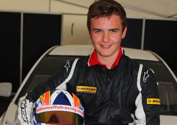 Aiden Moffat only passed his driving test yesterday, having already impressed in three rounds of the British Touring Car Championship. Picture: Contributed