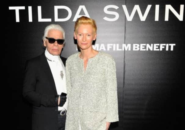 Tilda Swinton celebrated her birthday at the MOMA Film Benefit last night. Pictures: Getty