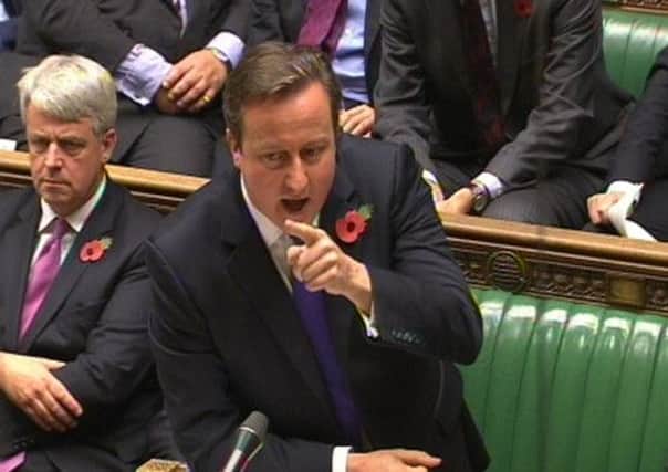 Prime Minister David Cameron made the remarks during Prime Minister's Questions. Picture: PA