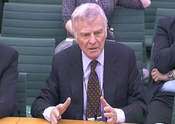 A French court has ruled that Google must remove nine images of Max Mosley taking part in an orgy. Picture: PA