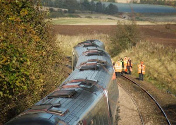 British Transport Police have renewed their appeal for information in connection with the potentially serious derailment. Picture: Complimentary