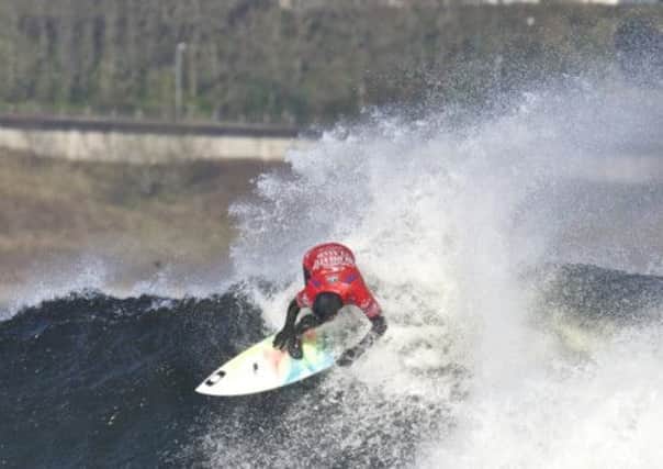 Roydon Bryson, last year's CWC winner, surfing at Thurso East. Picture: Contributed