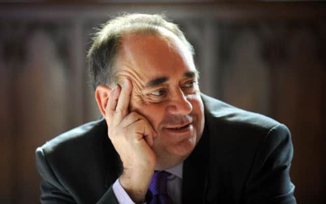 Alex Salmond is optimistic that a large number of shipyard workers will find employment elsewhere. Picture: Jane Barlow