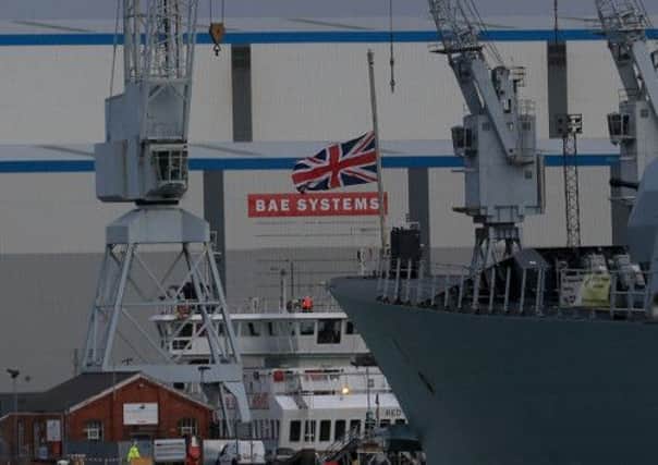 There is a risk that independence might lead to rUK ceasing to order Royal Navy ships from the Clyde. Picture: Getty