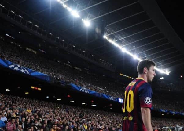 Barcelona will not do any favours for Ajax, insists Lionel Messi. Picture: Getty