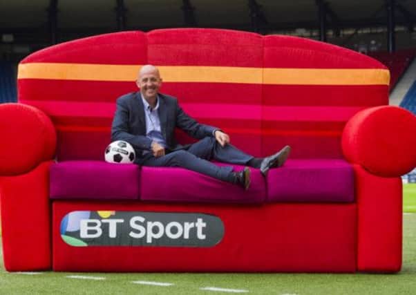 BT Sport covers the Scottish Premiership, with Gary McAllister as a pundit, but has secured Euro football rights. Picture: SNS