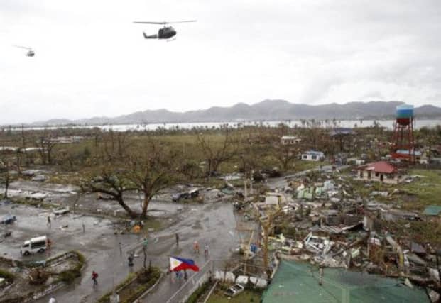 An aerial view of Tacloban shows the scale of destruction in the city of 200,000 people after Haiyan struck on Friday. Picture: Reuters