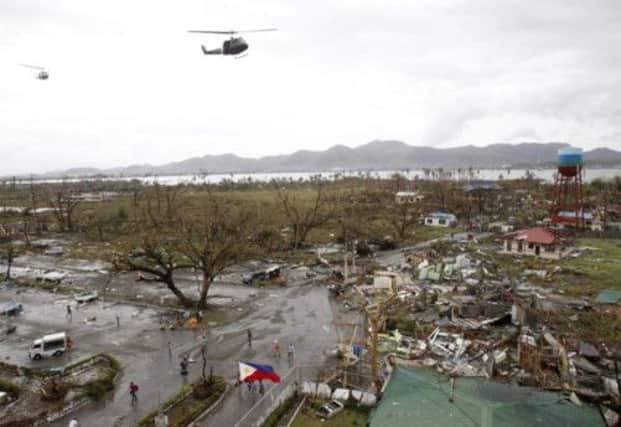 An aerial view of Tacloban shows the scale of destruction in the city of 200,000 people after Haiyan struck on Friday. Picture: Reuters