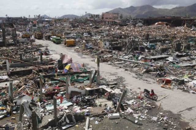 Thousands of homes lie destroyed in Tacloban city. Picture: Reuters