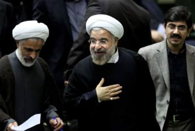 Mr Rouhani told Iranian MPs there are limits to how much he would yield to western powers. Picture: AP