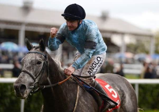 Conduct ridden by Seb Sanders wins the November Handicap at Doncaster on Saturday. Picture: Nigel Roddis/Getty Images