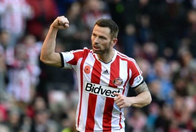 Phil Bardsley: Matchwinner. Picture: Reuters