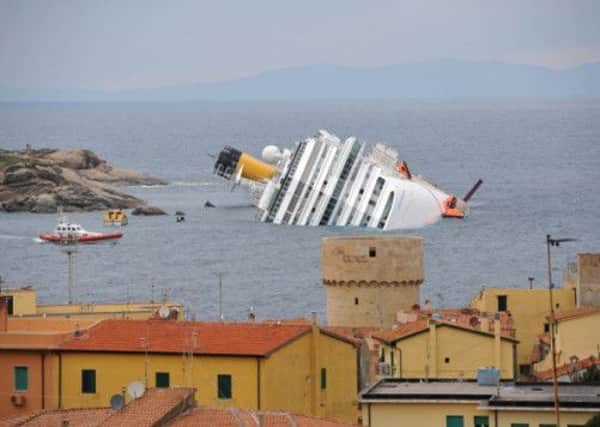Titan had been employed in the operation to raise the Costa Concordia from the seabed. Picture: Getty