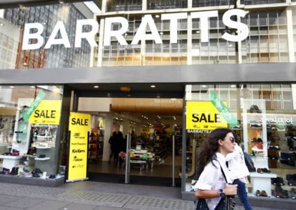 Barratts has entered administration for the third time in four years. Picture: PA