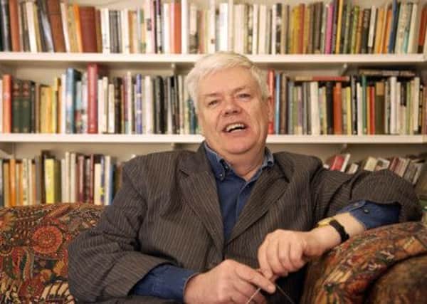 Irish author Bernard MacLaverty in his Glasgow home. Picture: Robert Perry