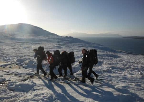 The Venture Trust takes young people on expeditions into the Scottish wilderness. Picture: Contributed