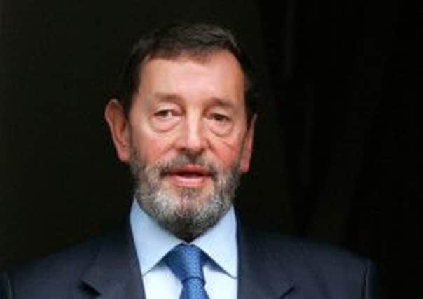 David Blunkett: Furious over allegations of an affair. Picture: Reuters