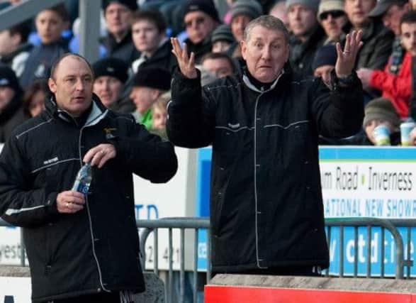 Terry Butcher, right, is on the verge of becoming the new Hibernian manager. Picture: SNS
