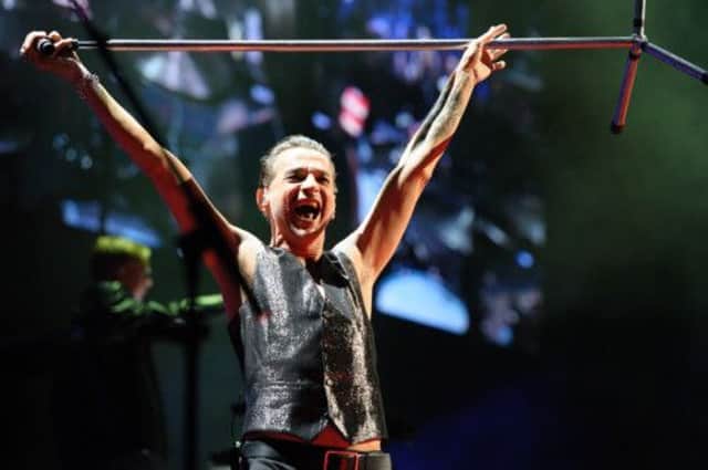 While Dave Gahan was on stage there was little taking your eyes off him. Picture: Getty