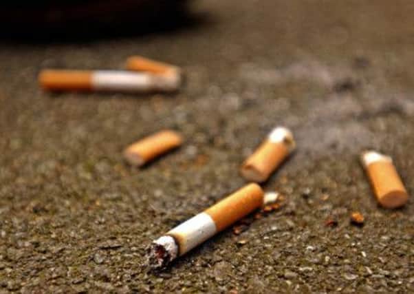 Smoking remains most pervasive litter says report. Picture: PA