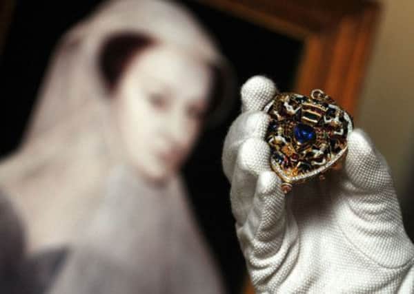 The Darnley Jewel, on display at the National Museum until Sunday. Picture: Contributed