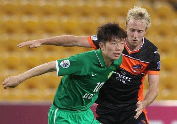 Zhang Xizhe in action in an Asian Champions League match. Picture: Getty