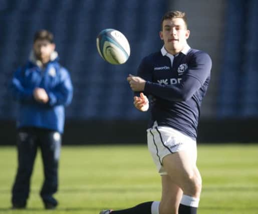 Scotland's Matt Scott is out of the remaining Autumn Tests. Picture: TSPL